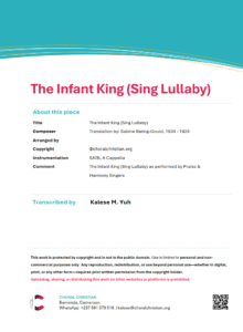 The Infant King - Traditional Basque Carol